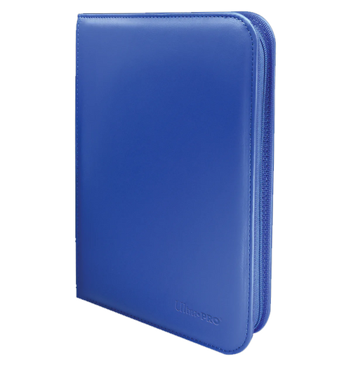 Ultra PRO Vivid 4-Pocket Zippered PRO-Binder - Blue
