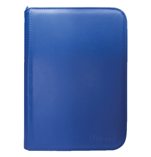 Ultra PRO Vivid 4-Pocket Zippered PRO-Binder - Blue