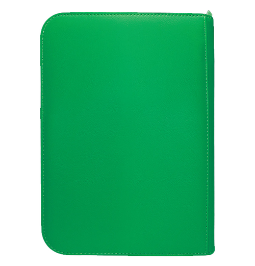 Ultra PRO Vivid 4-Pocket Zippered PRO-Binder - Green