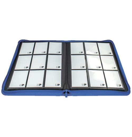 Ultra PRO Vivid 9-Pocket Zippered PRO-Binder - Blue