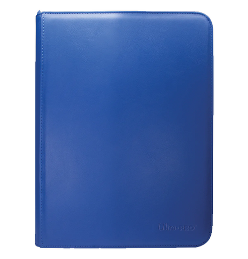 Ultra PRO Vivid 9-Pocket Zippered PRO-Binder - Blue