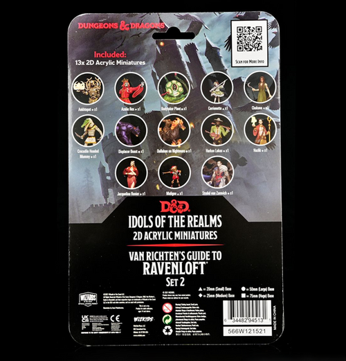 Dungeons & Dragons: 5th Ed. - Idols of the Realms: Van Richten's Guide to Ravenloft Set 2 - 2D