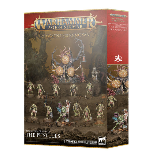 Age of Sigmar: Maggotkin of Nurgle - Regiments of Renown - The Pustules