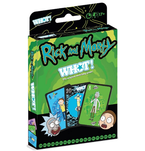 WHOT! Rick and Morty (Dansk + Eng)