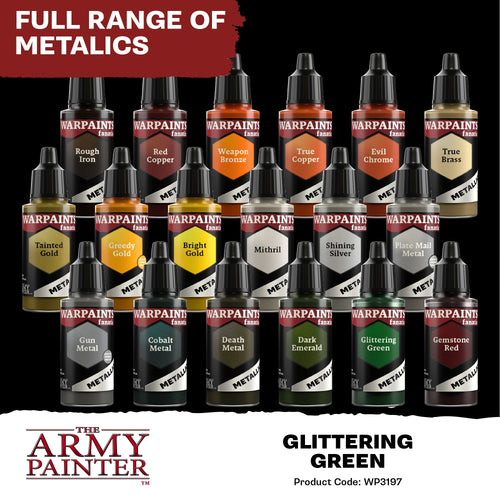 The Army Painter - Warpaints Fanatic Metallic: Glittering Green