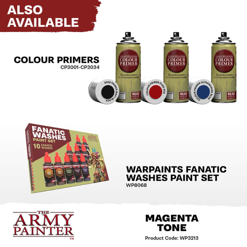 The Army Painter - Warpaints Fanatic Wash: Magenta Tone