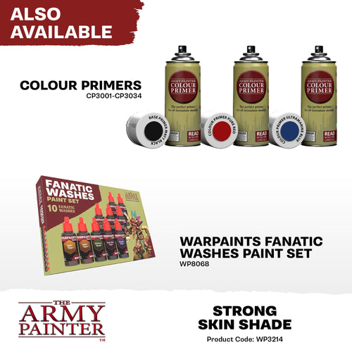 The Army Painter - Warpaints Fanatic Wash: Strong Skin Shade
