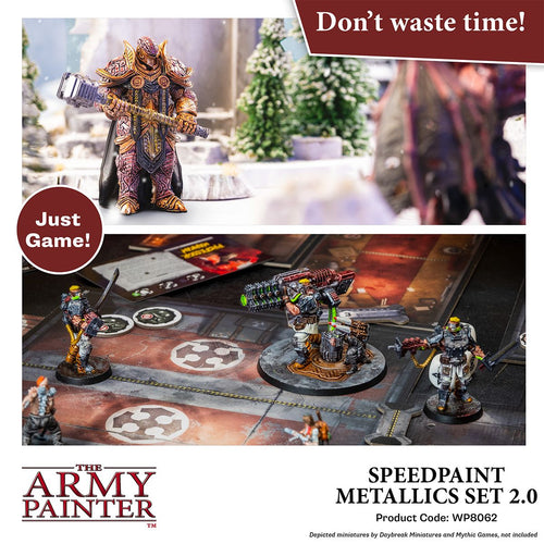 Army Painter: Speedpaint 2.0 - Metalics Set