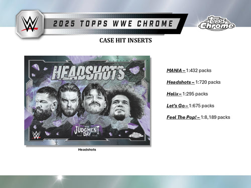 Topps Chrome WWE 2025 - Hobby Box