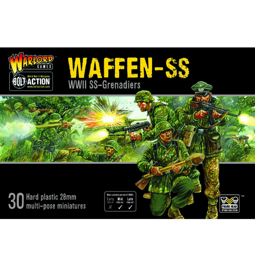 Bolt Action: Waffen SS - WWII SS-Grenadiers (Eng)