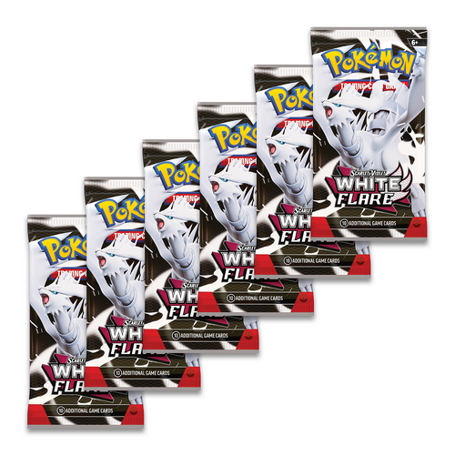 Pokemon Scarlet & Violet 10.5 - White Flare - Booster Bundle Reshiram