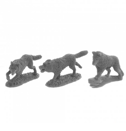 Reaper Bones: Wolf Pack (3 stk)