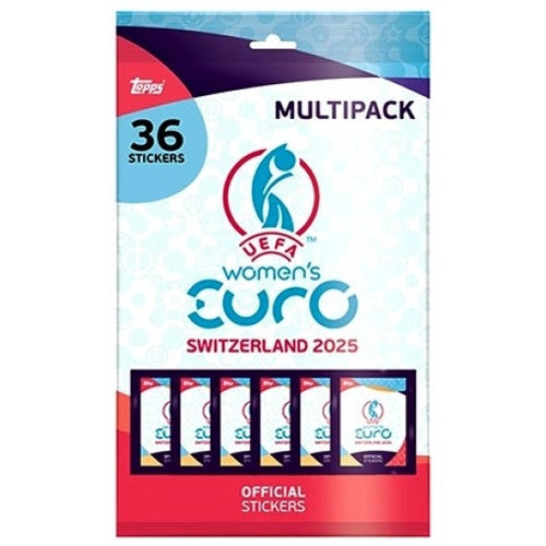 Topps Women's EURO 2025 Stickers - Sticker Multipack