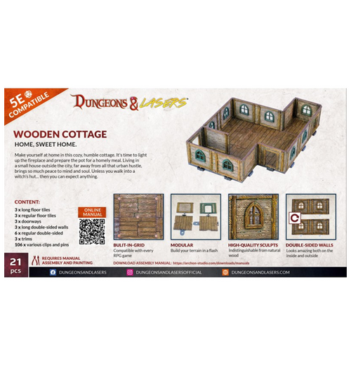Dungeons & Lasers: Wooden Cottage