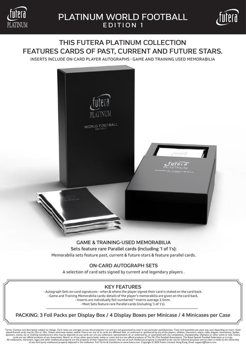 Futera World Platinum 2025/26 - Hobby Box