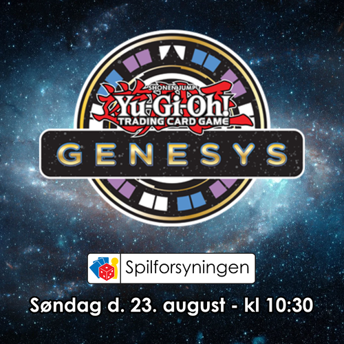 Yu-Gi-Oh! Genesys Regional - Søndag 23. august