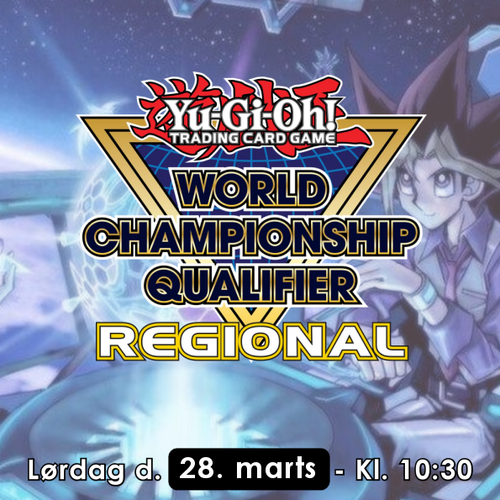 Yu-Gi-Oh! Regional Qualifier - Lørdag d. 28. marts