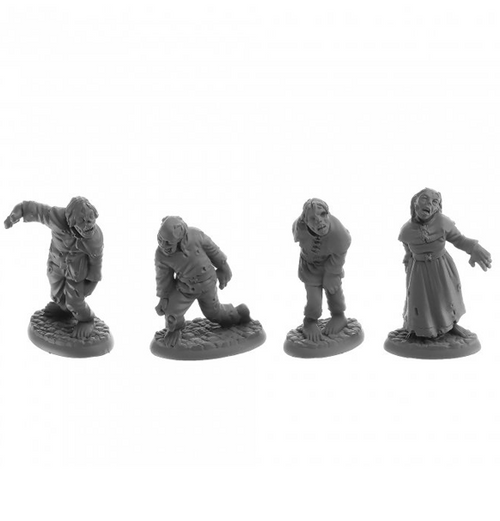 Reaper Bones: Zombies (4 stk)