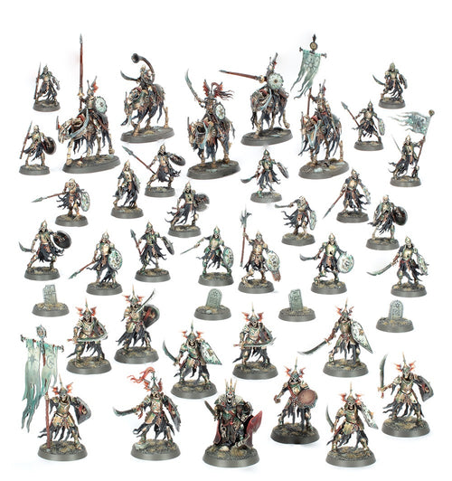 Age of Sigmar: Soulblight Gravelords - Deathrattle Tomb Host - Spearhead