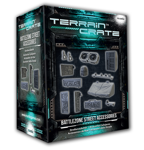 Terrain Crate: Battlezone Street Accessories