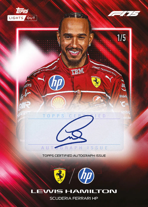 Topps Formula 1 Lights Out 2025