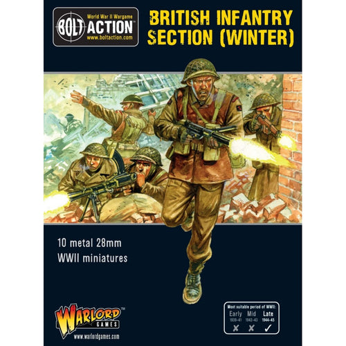 Bolt Action: British Army - British Infantry Section (Winter)
