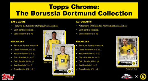 Topps Chrome Borussia Dortmund Collection 2021/22