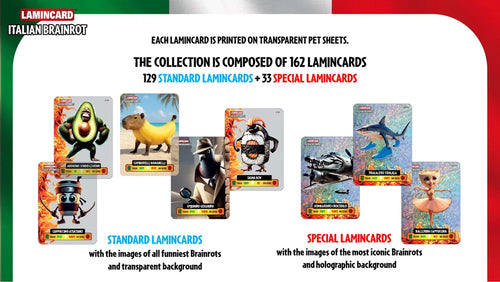 Lamincard Italian Brainrot - Booster Pack