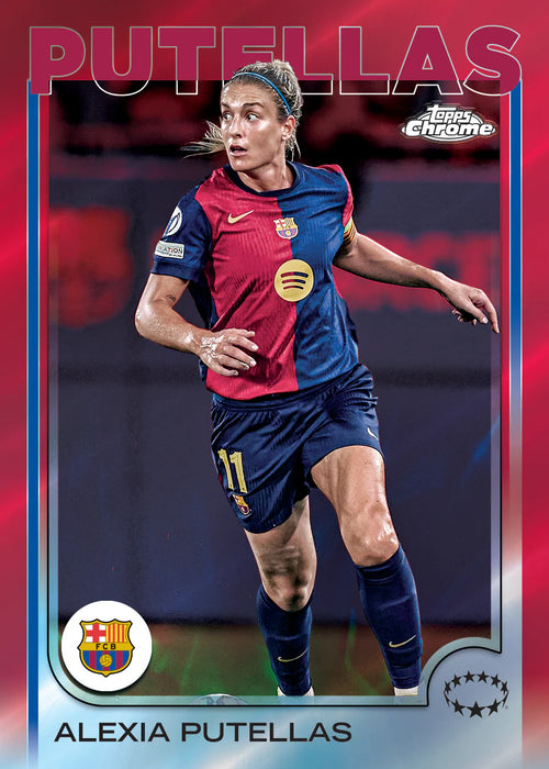 Topps Chrome UEFA Women's Champions League 2024/25 - Hobby Box