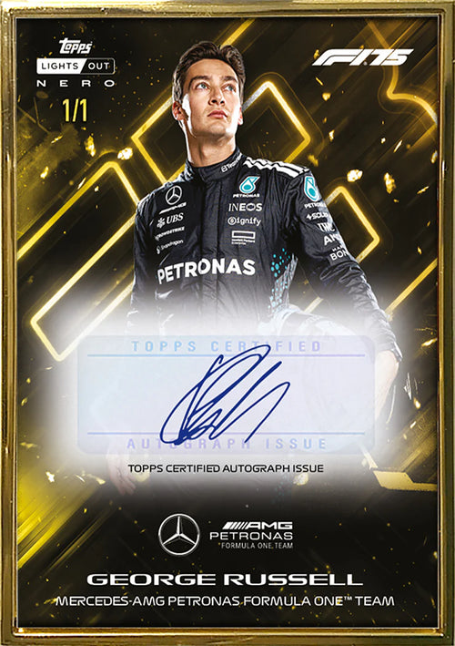 Topps Formula 1 Lights Out 2025