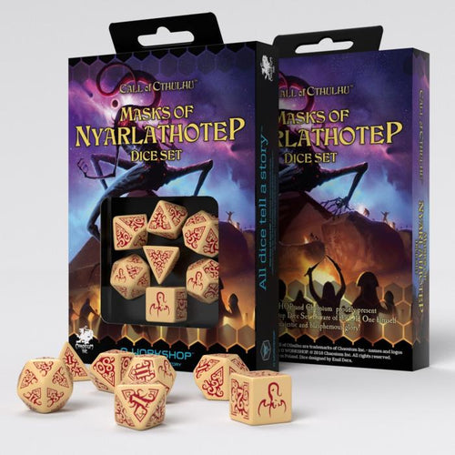 Call of Cthulhu RPG: Masks of Nyarlathotep - Dice Set
