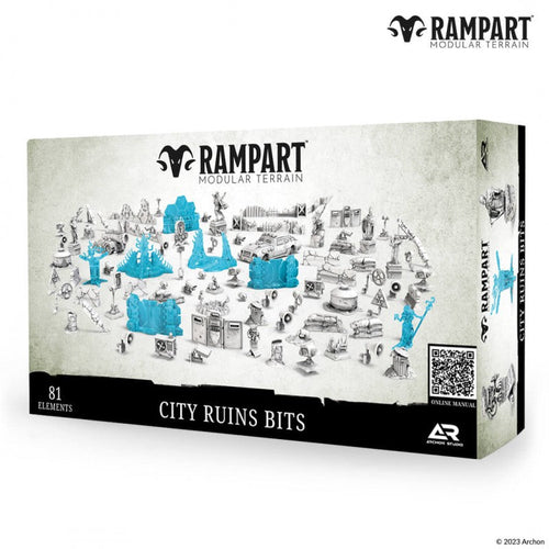Rampart: Modular Terrain - City Ruins Bits (Eng)