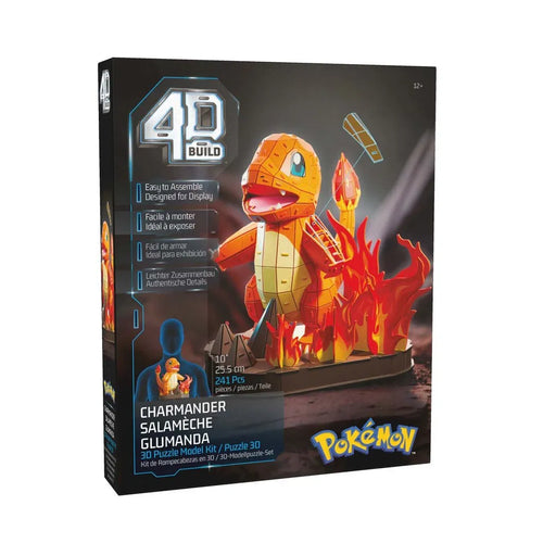 4D Puzzles Pokemon 30 cm - Charmander (Puslespil)
