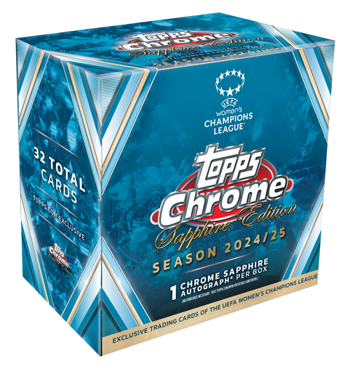 Topps Chrome Sapphire UEFA Women's Champions League 2024/25 - Hobby Box