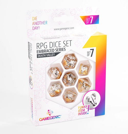 Gamegenic: Embraced Series - Death Valley RPG Dice Set