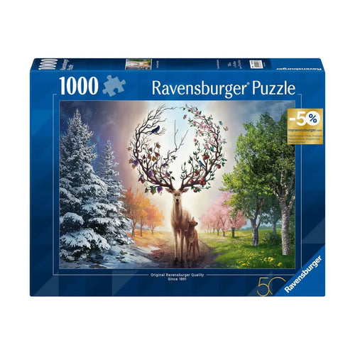 Ravensburger - Magical Deer - 1000 brikker (Puslespil)