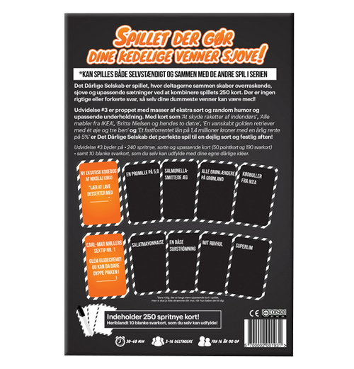 Det Dårlige Selskab - Ekstra Sort!