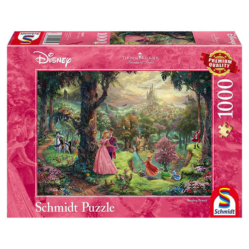 Thomas Kinkade: Disney Sleeping beauty 1000 (Puslespil)
