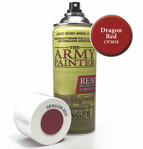 Army Painter: Colour Primer - Dragon Red Spray