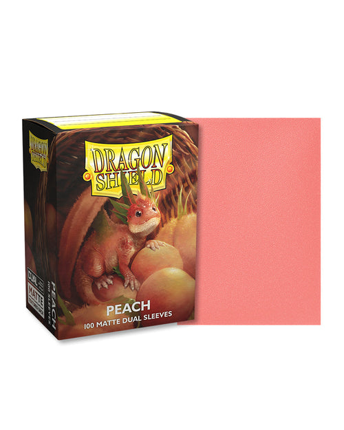 Dragon Shield: Dual Matte Sleeves (100) - Peach Piip