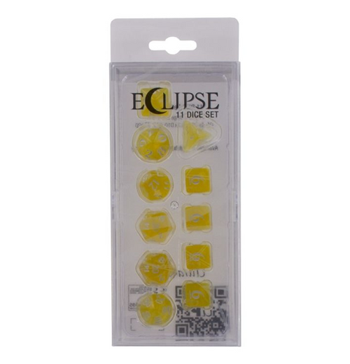 Ultra PRO Eclipse Dice - Lemon Yellow