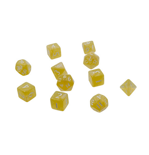 Ultra PRO Eclipse Dice - Lemon Yellow