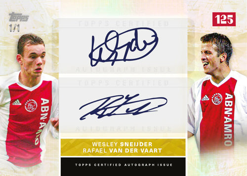 Topps AFC Ajax 125th Anniversary