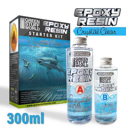 Green Stuff World: Epoxy Resin Starter Kit - Crystal Clear