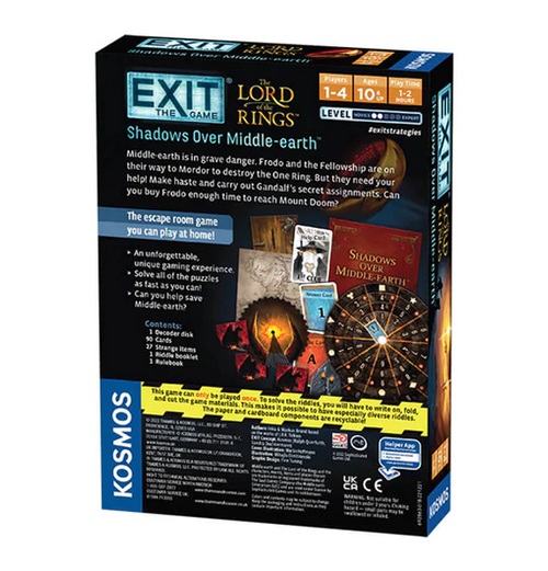 Exit: Lord Of The Rings - Shadows Over Middle-Earth (Eng)