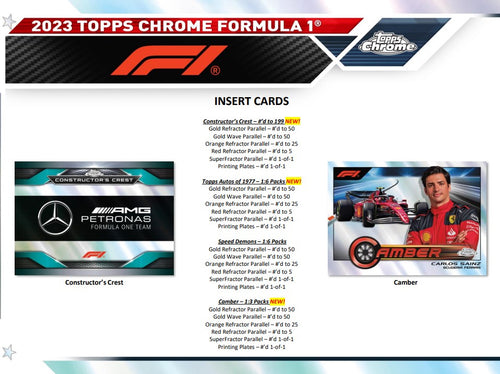 Topps Chrome Formula 1 2023 - Hobby Box