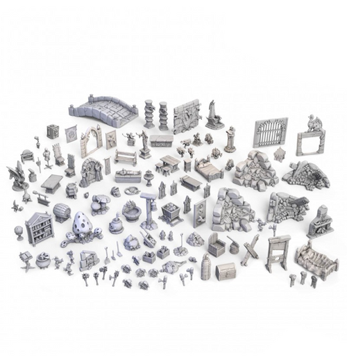 Dungeons & Lasers: Fantasy Props Pack