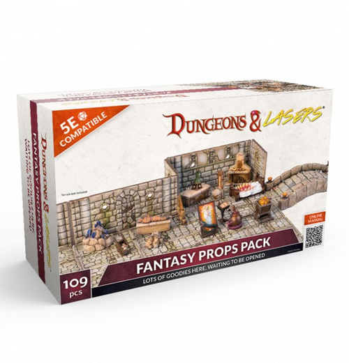 Dungeons & Lasers: Fantasy Props Pack