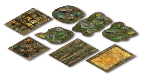 Terrain Crate: Fantasy Gaming Templates (8)