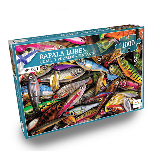 Nordic Quality Puzzles - Fish Fish Fish - 1000 (Puslespil)